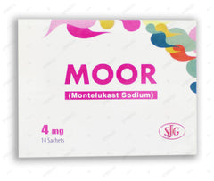 Moor Powder Sachet 4mg (1 Box = 14 Sachets)