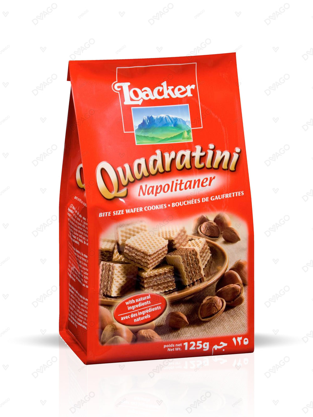 LOACKER WAFER NAPOLITANER125 Grams