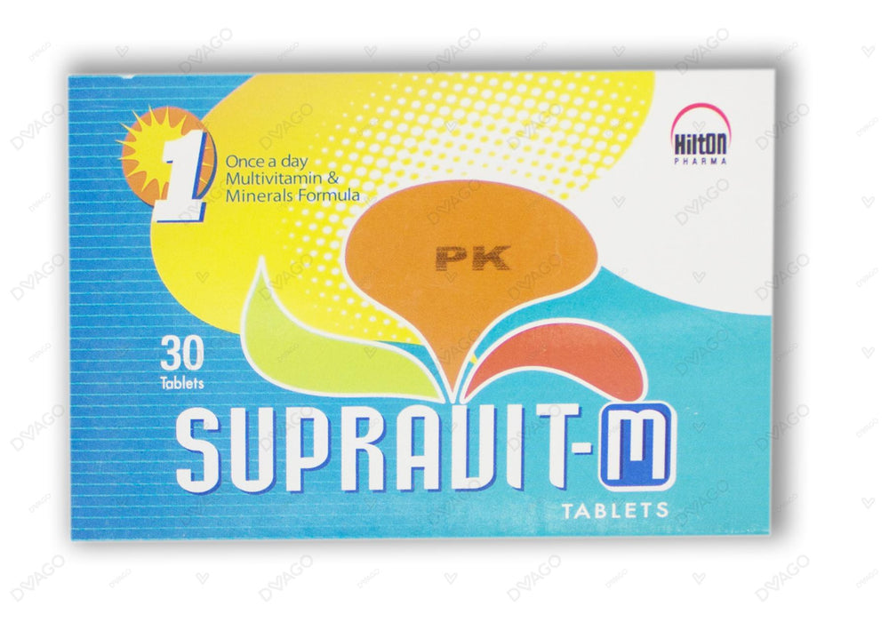 Supravit-M Tablets (1 Strip = 10 Tablets)