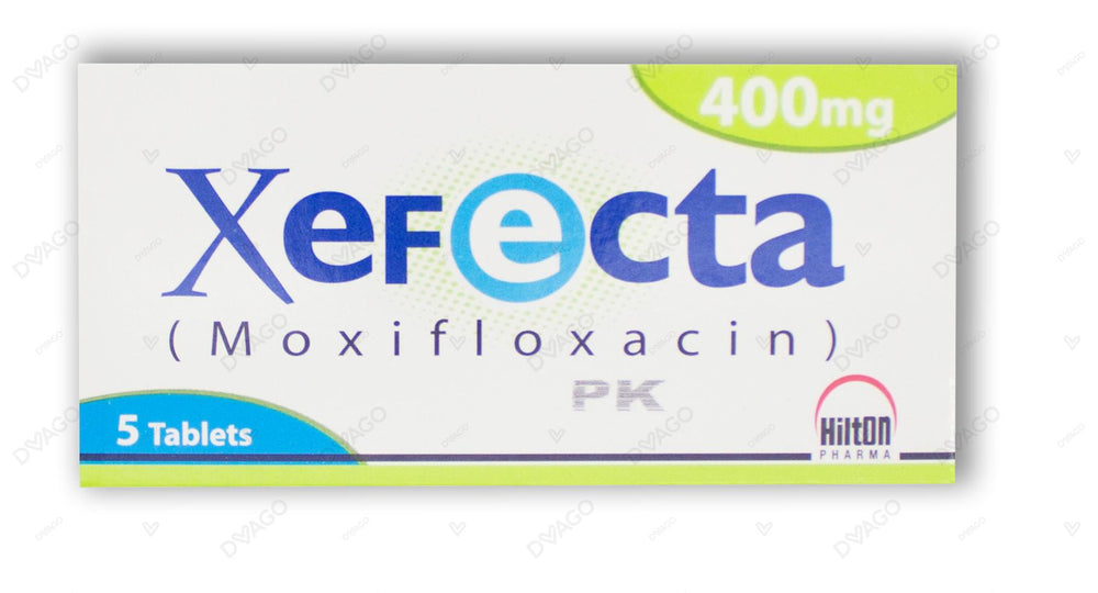 Xefecta Tablets 400mg (1 Box = 1 Strip)(1 Strip = 5 Tablets)