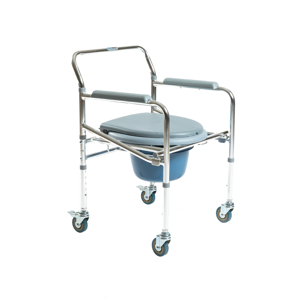 Foldable Commode Wheelchair Ky 696 - The Healthcare Shop Pakistan