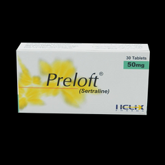 Preloft Tablets 50mg (1 Strip = 15 Tablets)