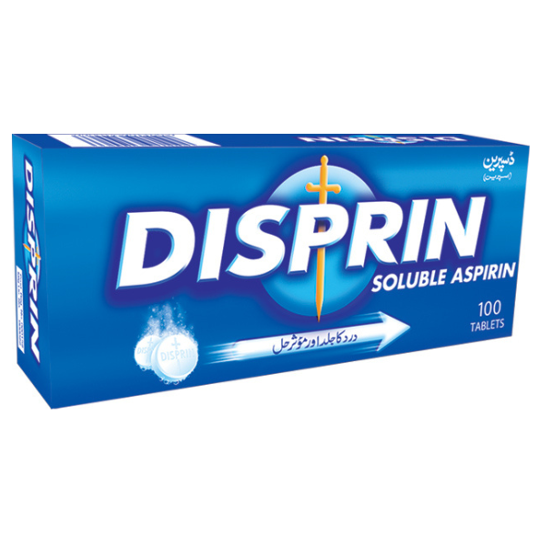 Disprin Tablets 300mg (1 Strip = 10 Tablets)