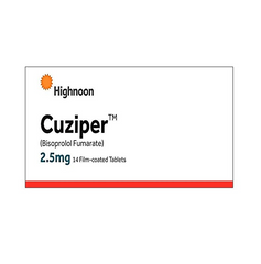 Cuziper Tablets 2.5mg (1 Box = 2 Strips) (1 Strip = 7 Tablets)