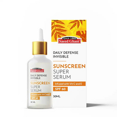 Saeed Ghani Daily Defense Invisible Sunscreen Super Serum SPF 60 30ml