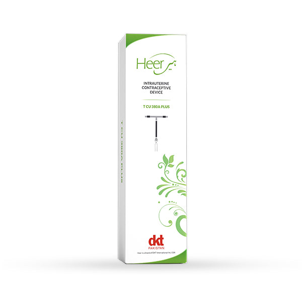 DKT Heer Intrauterine Contraceptive Device T CU 380 A plus