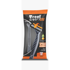 Treet Swift III Triple Blade Disposable Razor 1 Pc