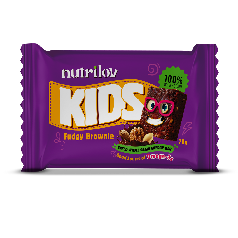 Nutrilov Kids Chocolate Fudge Brownie Bar 20g