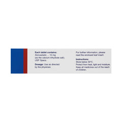 Pfizer Lipitor Tablet, 10mg, 10-Pack product image 3 - Mamasjan