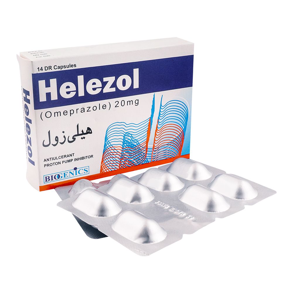 Biogenics Helezol Capsule, 20mg, 14-Pack product image - Mamasjan