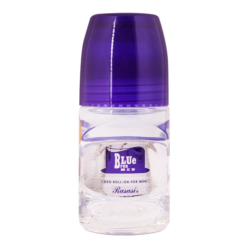 RASASI DEO ROLL ON BLUE FOR MEN 50 ML Default Title - MamasJan Grocery Nonfood