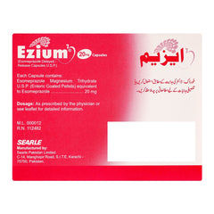 Searle Ezium Capsule, 20mg, 14-Pack product image 2 - Mamasjan