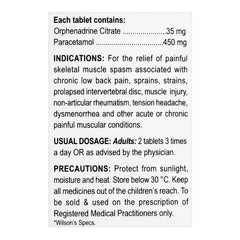 Wilson's Pharmaceuticals Wilgesic Tablet, 10-Pack product image 4 - Mamasjan
