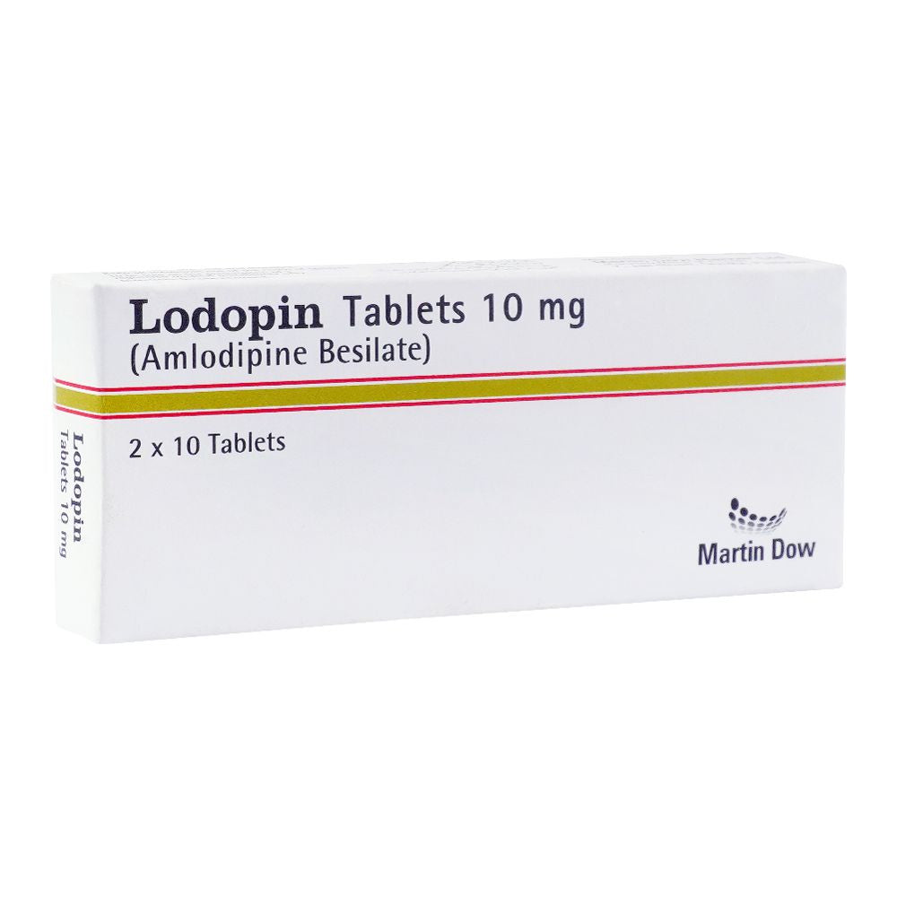 Martin Dow Lodopin Tablet, 10mg, 20-Pack product image - Mamasjan