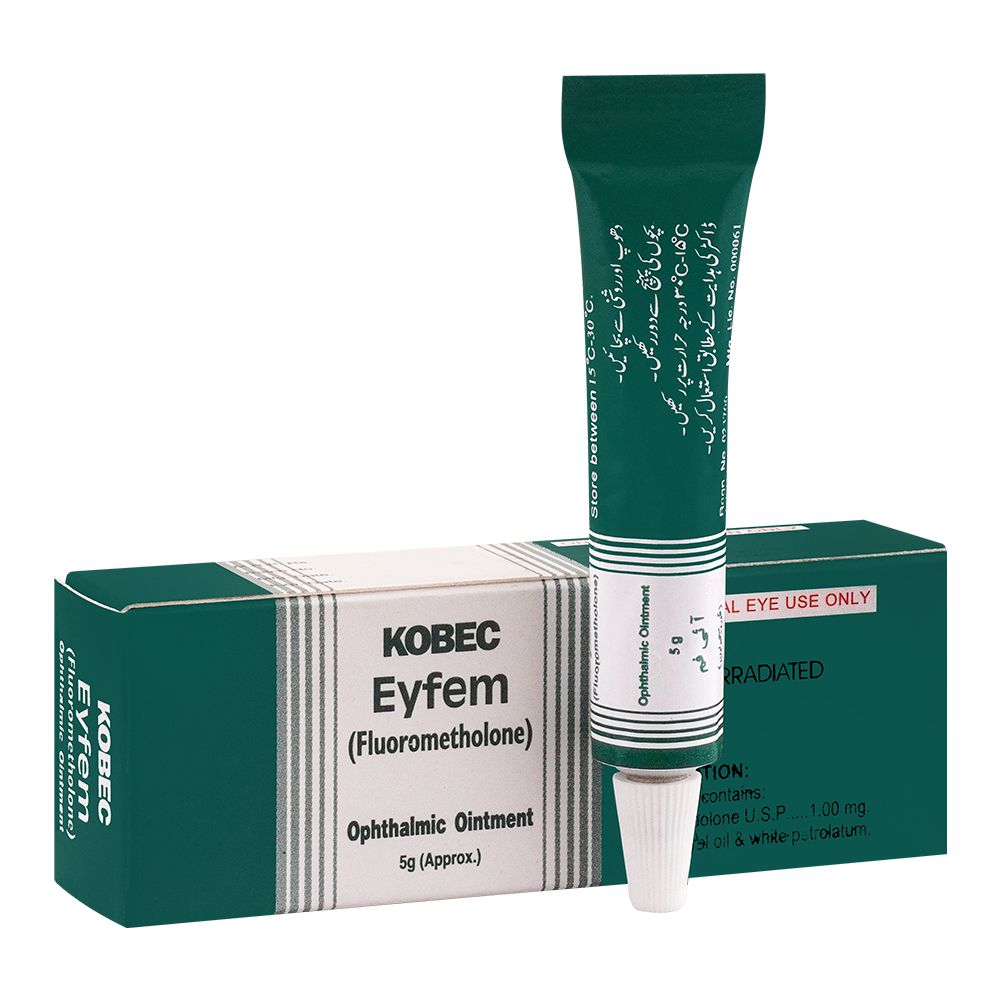 Kobec Pharmacals Eyfem Eye Ointment, 5g product image - Mamasjan