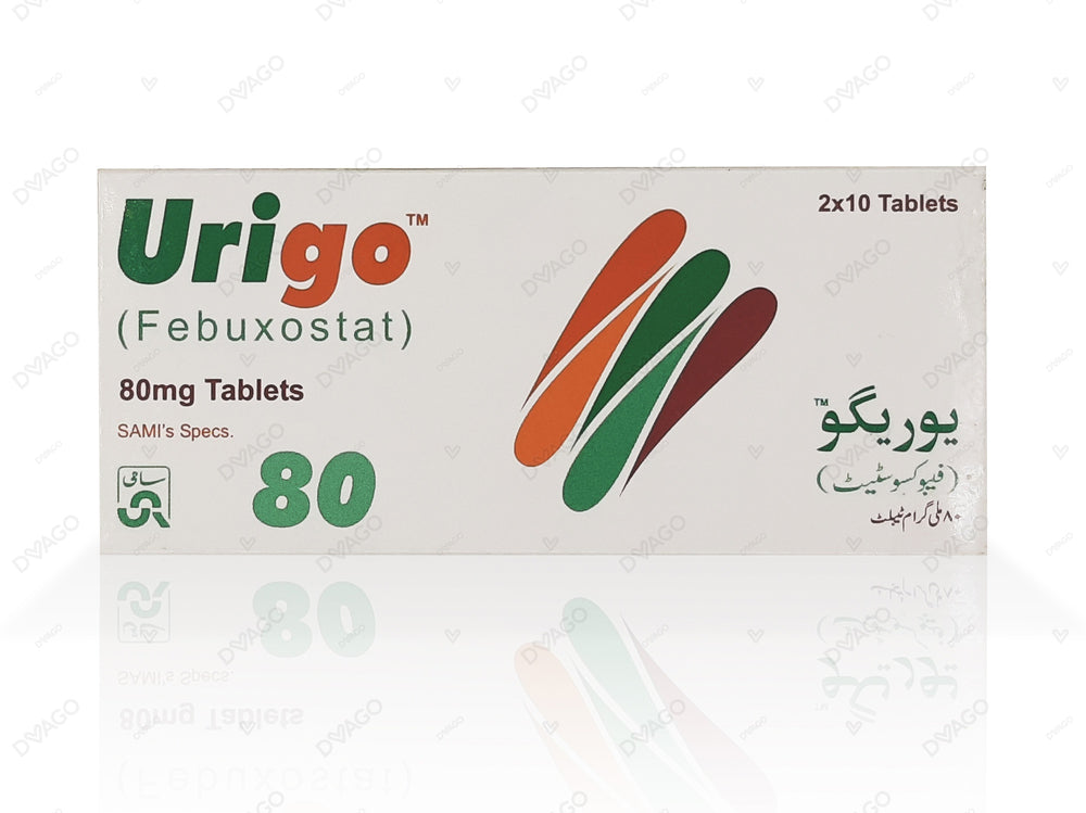 Urigo Tablets 80mg (1 Strip = 10 Tablets)