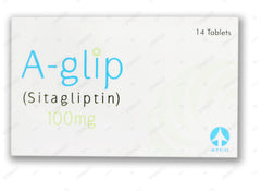 A-glip Tablets 100mg (1 Box = 14 Tablets)