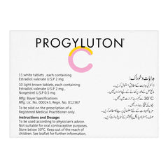 Bayer Pharmaceuticals Progyluton Tablet, 21-Pack product image 2 - Mamasjan