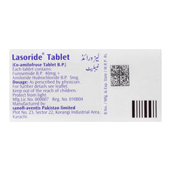 Lasoride Tablet, 30-Pack product image 2 - Mamasjan