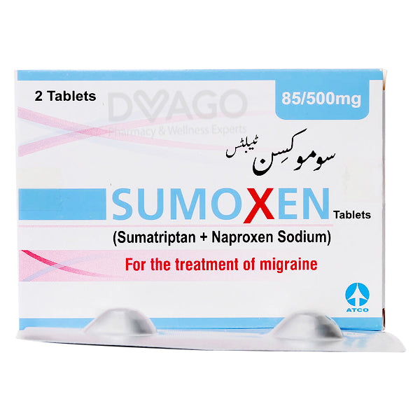 Sumoxen Tablets 85/500mg (1 Box = 1 Strip)(1 Strip = 2 Tablets)