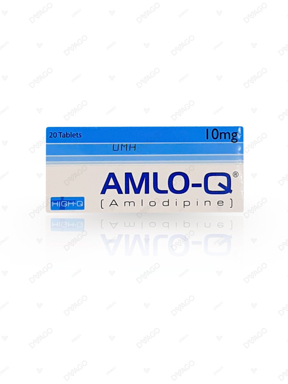 Amlo-Q Tablets 10mg (1 Strip = 10 Tablets)