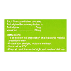 Searle Extor Tablet, 5/160mg, 14-Pack product image 3 - Mamasjan