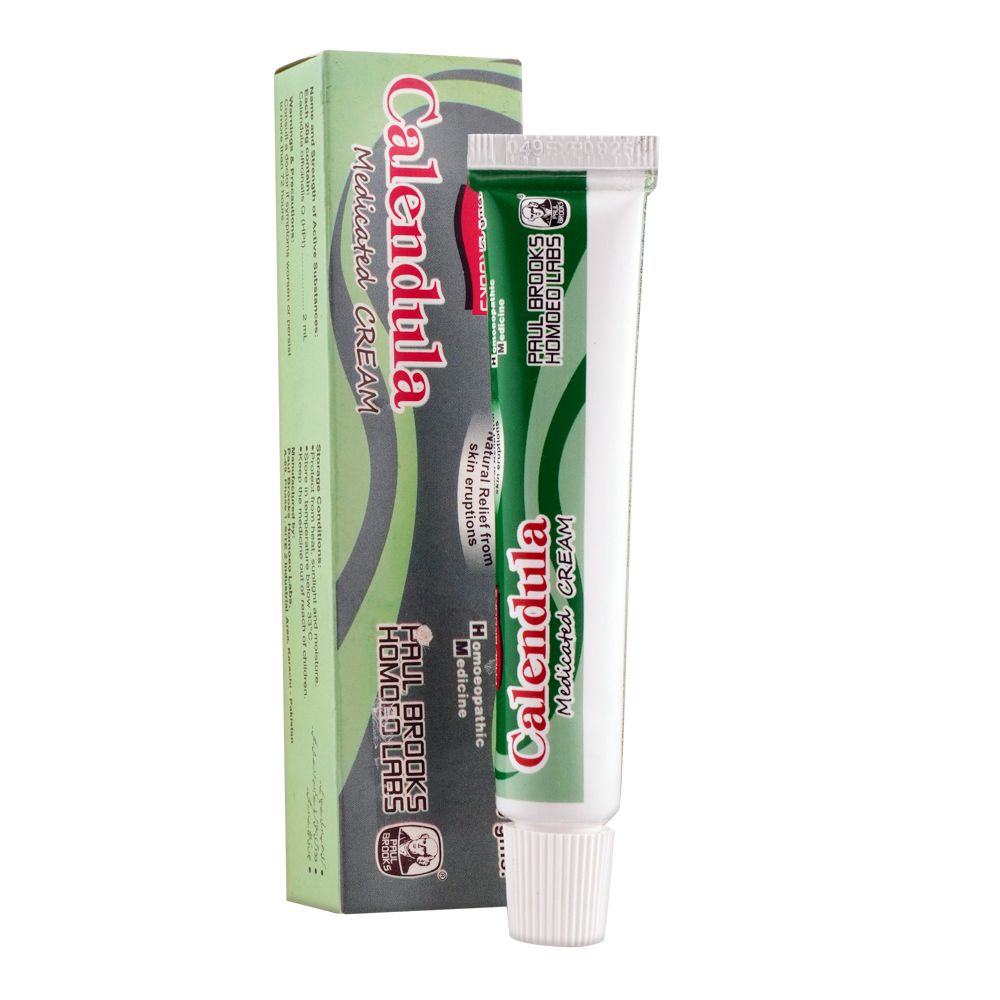 Paul Brooks Homoeo Labs Calendula Medicated Cream, 20g product image - Mamasjan