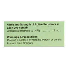 Paul Brooks Homoeo Labs Calendula Medicated Cream, 20g product image 2 - Mamasjan