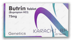 Butrin Tablets 75mg (1 Strip = 10 Tablets)