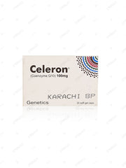 Celeron Capsules 100mg (1 Strip = 10 Capsules)