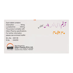 Hilton Pharma Artem DS Plus Tablet, 40/240mg, 8-Pack product image 2 - Mamasjan