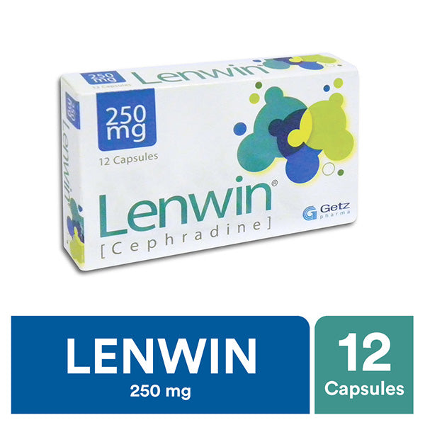 Lenwin Capsules 250mg (1 Box = 1 Strip)(1 Strip = 12 Capsules)