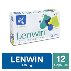 Lenwin Capsules 250mg (1 Box = 1 Strip)(1 Strip = 12 Capsules)