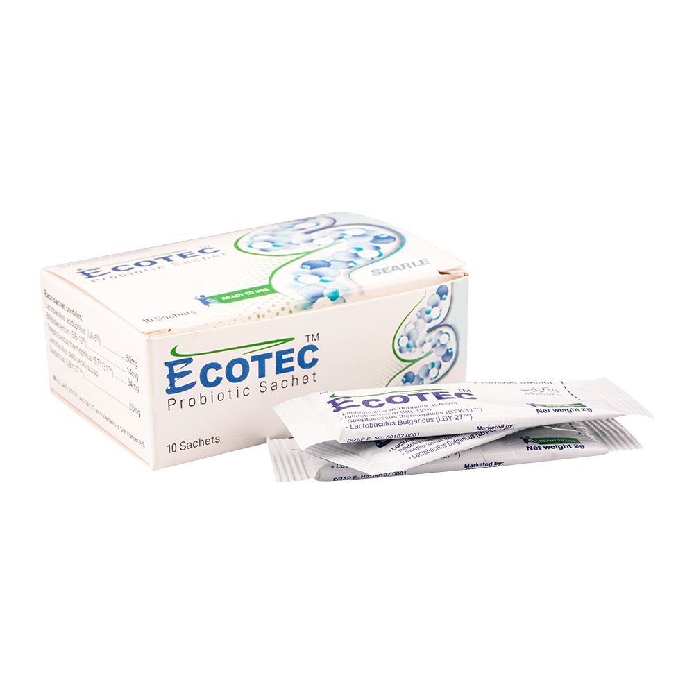 Searle Ecotec Probiotic Sachets, 10-Pack product image - Mamasjan