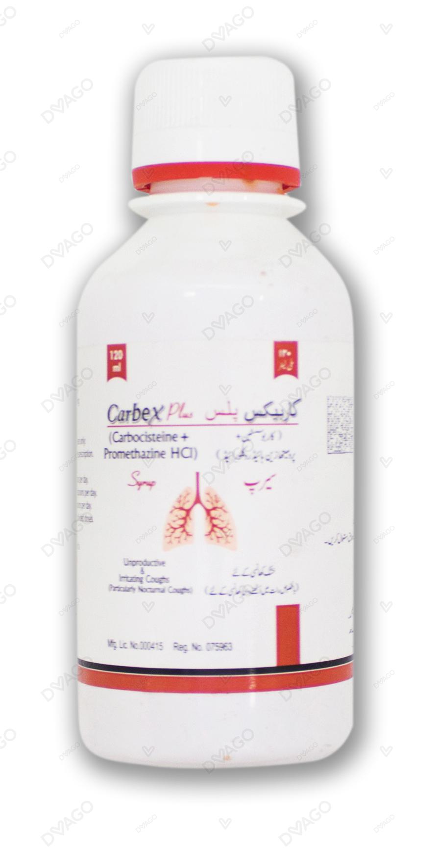 Carbex Plus 120ml Suspension 2.5mg/5ml