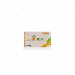 Jentin Met Tablets 50/1000mg (1 Strip = 7 Tablets)
