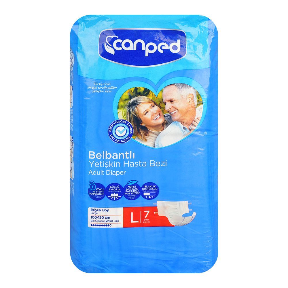 CANPED DIAPER ADULT LARGE 7PCS 100-150 CM BASIC Default Title - MamasJan Grocery Nonfood
