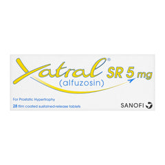 Xatral SR Tablet, 5mg, 28-Pack product image - Mamasjan