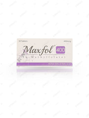 Maxfol Tablet 400mcg (1 Box = 3 Strips) (1 Strip = 10 Tablets)