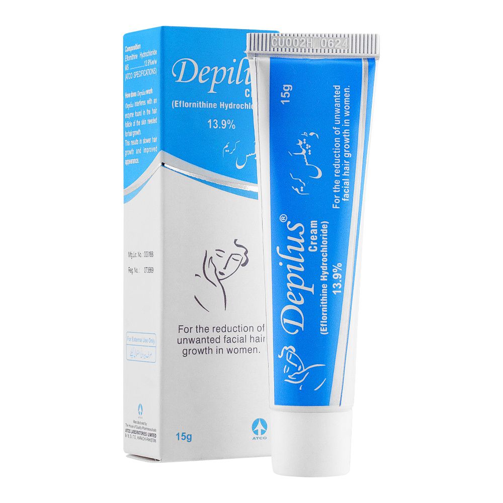 ATCO Laboratories Depilus Cream, 15g product image - Mamasjan