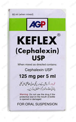 Keflex 60ml Suspension 125mg/5ml