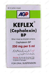 Keflex 60ml Suspension 250mg/5ml