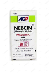 Nebcin Paediatric Im/Iv Injection 20mg/ml (1 Box = 1 Injection)