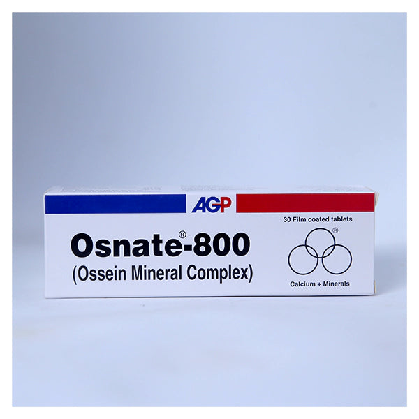 Osnate-800 Tablets 830mg (1 Box = 5 Strips) (1 Strip = 6 Tablets)