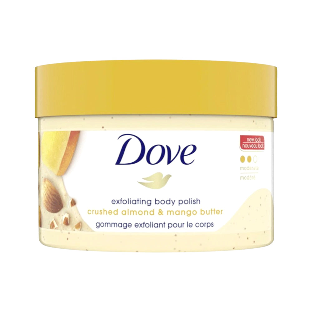 DOVE EXFLOATING CRUSHED ALMOND BODY POLISH 298G Default Title - MamasJan skincare