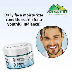 Men Glowing Cream – Light Weight Formula, Hydrates Skin, Fast Absorbing, Provides Glow to Skin & Restores Skin’s Elasticity 50ml