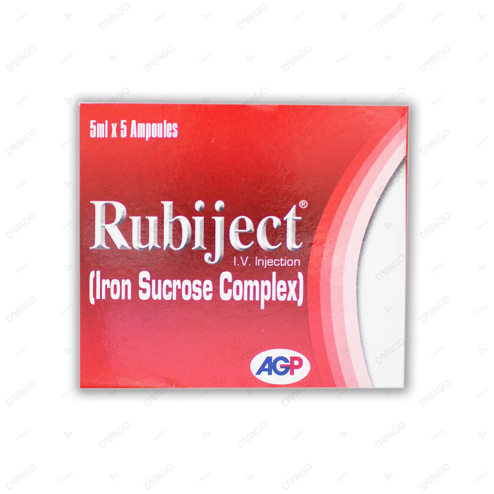 Rubiject Iv Injection 100mg (1 Box = 5 Ampoules)