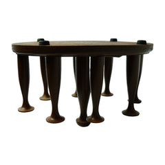 GLASS STAND WOODEN PC Default Title - MamasJan Crockery