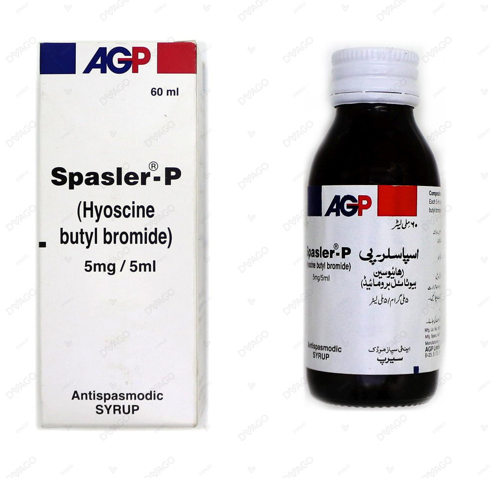 Spasler-P 60ml Syrup 5mg/5ml