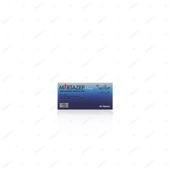 Mirtazep Tablets 15mg (1 Box = 2 Strips) (1 Strip = 10 Tablets)